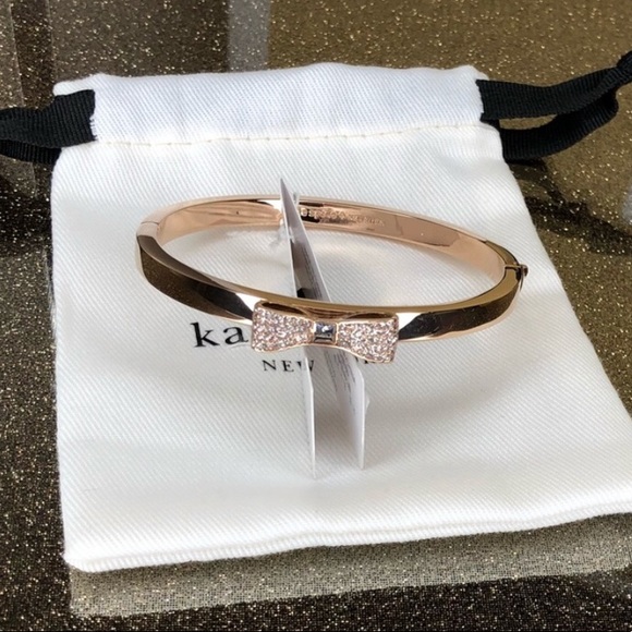 kate spade Jewelry - 🎁 Kate spade ready set bow rose gold bracelet